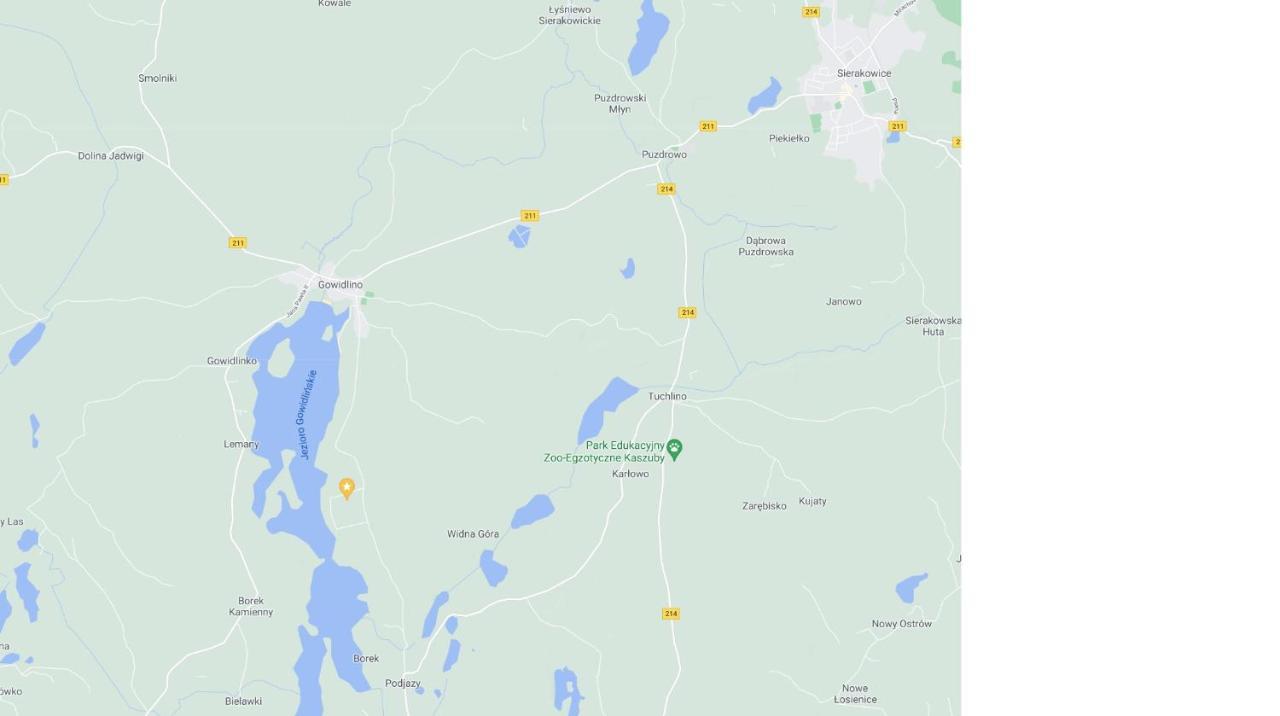 Dom Na Kaszubach Nad Jeziorem Gowidlińskim - Całoroczny *